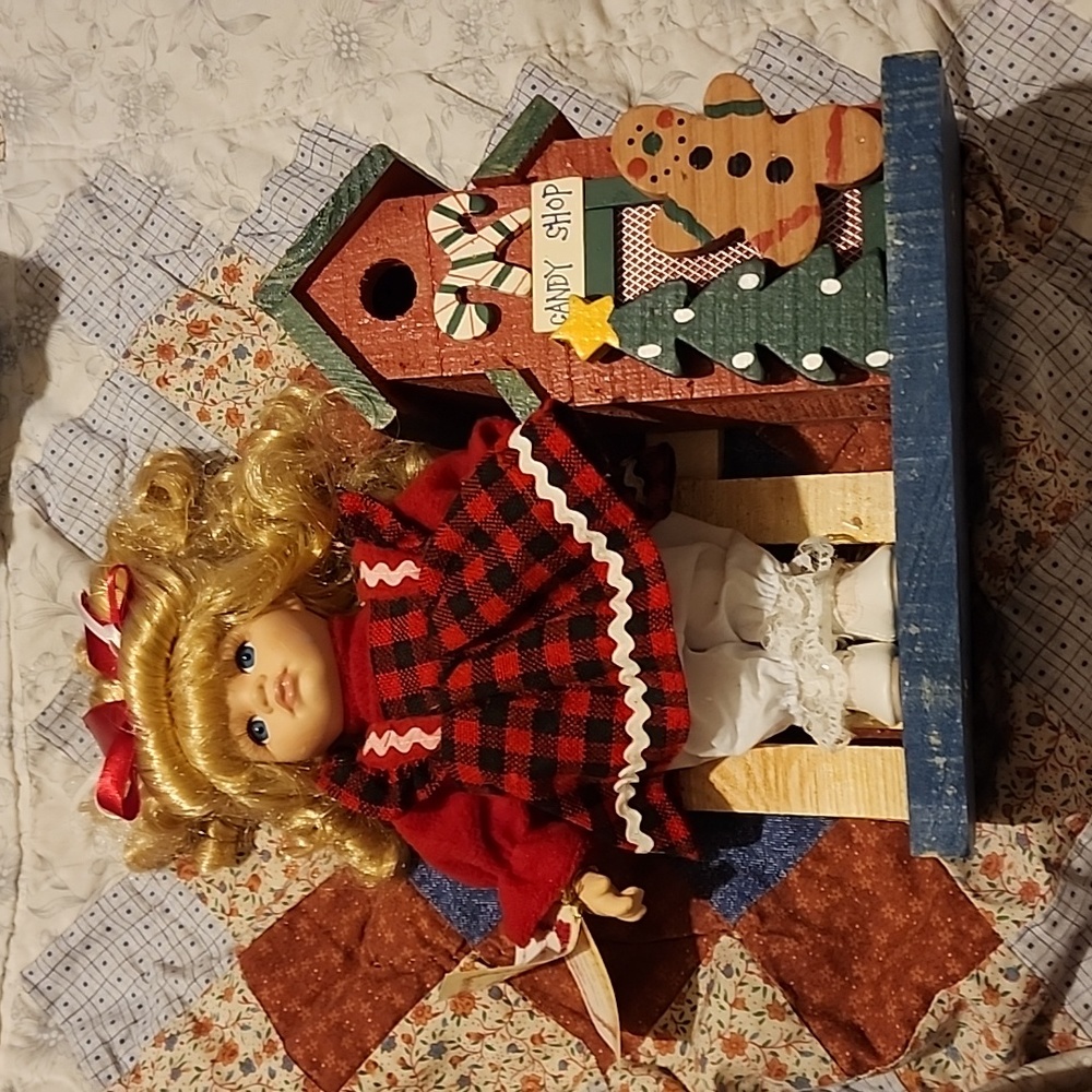 Collector's Choice Blonde Curly Haired Doll